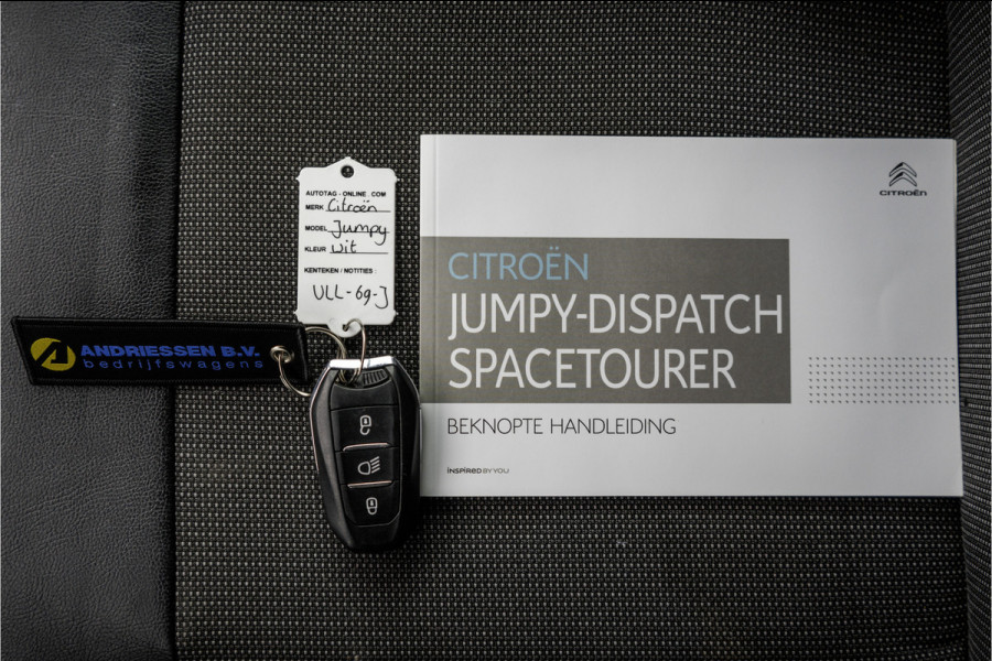 Citroën Jumpy **2.0 BlueHDI L3H1 | 177 PK | Euro 6 | Head-up kleuren display | Automaat | 6-Persoons | Cruise | Camera | DC**