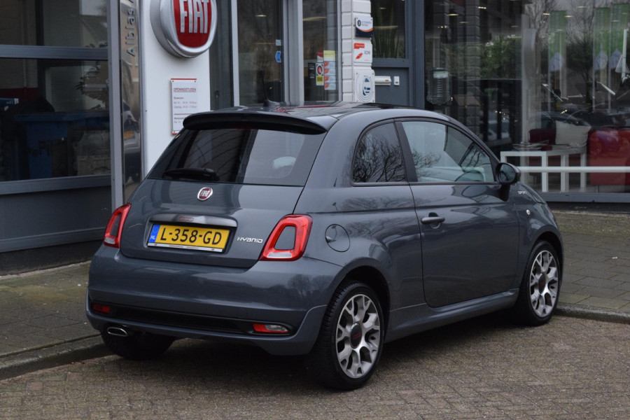 Fiat 500 1.0 Hybrid Sport|Pano|Cruise|Nav|PDC|16"