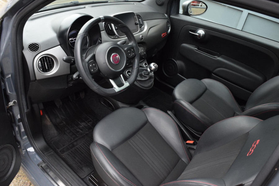 Fiat 500 1.0 Hybrid Sport|Pano|Cruise|Nav|PDC|16"