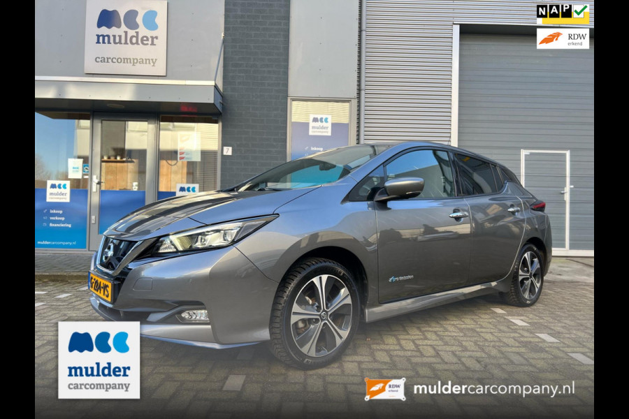 Nissan Leaf E+ Tekna 62 kWh / 96% SOH / Leer / Adaptive cruise / Navi / Bose / Ned Auto / NAP / MCC / Gouda