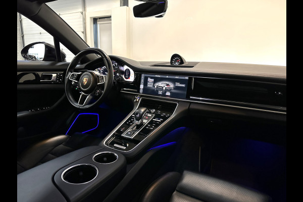 Porsche Panamera Sport Turismo 3.0 4 | Massage | ACC | Stoelventilatie | Pano | Sport-Chrono | Keyless-Go | PDLS+ | Leder | Sfeerverlichting | BOSE | 21'' | Memory | Comfortstoelen | Dodehoek | Lane Assist |