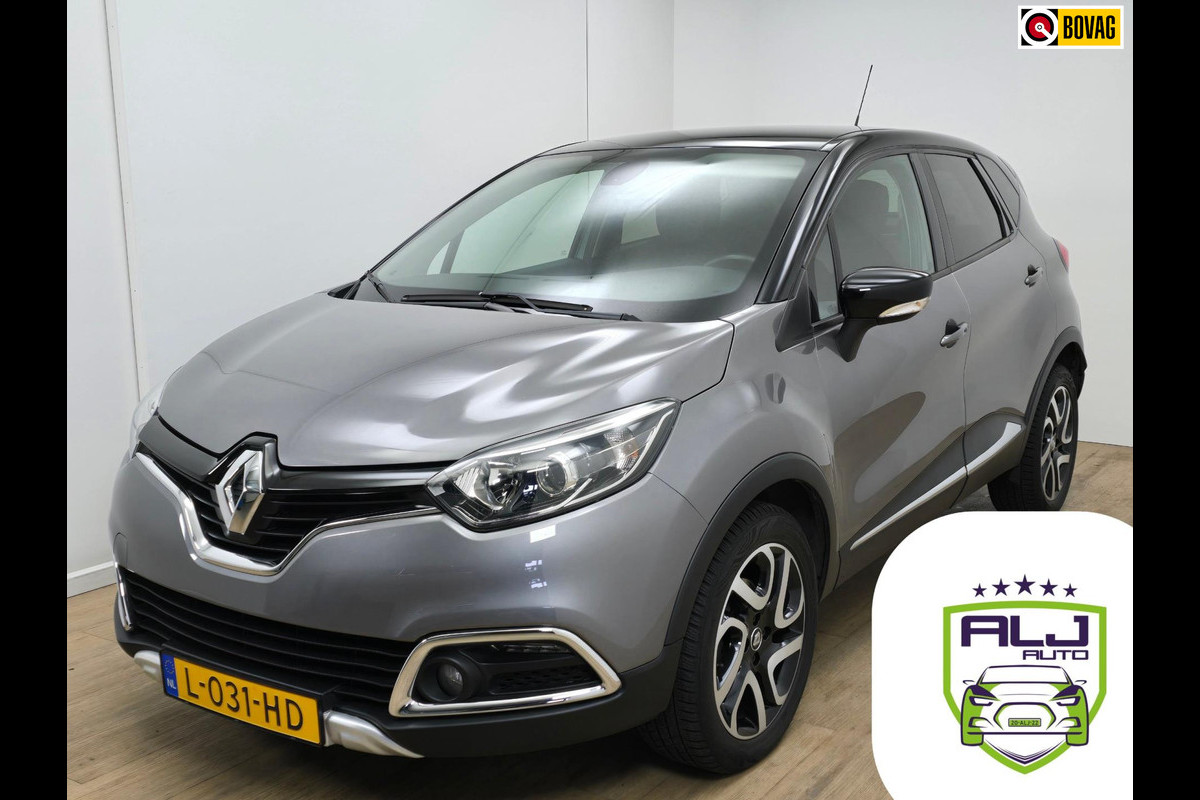 Renault Captur Occasion 1.2 TCe Intens automaat (!) | Tweedehands Renault Captur in antracietgrijs | Parkeercam | Halfleer | Pdc |