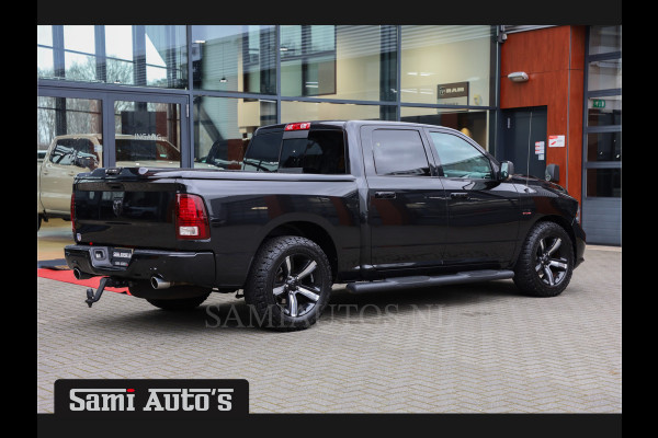 Dodge Ram 1500 SPORT BLACK OPS | LUCHTVERING | CRUISE | CAMERA | LPG PRINS | 5.7 V8 4X4 | CREWCAB | LEDER | 3500KG | DUBBELE CABINE |