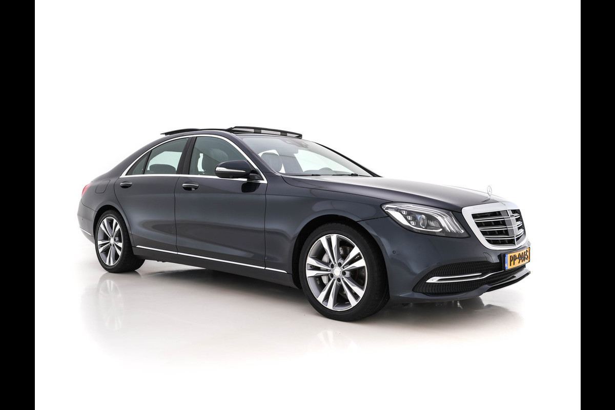 Mercedes-Benz S-Klasse 350d 4Matic Aut. *PANO | DISTRONIC | FULL-LEATHER | FULL-LED | BLINDSPOT | MEMORY-PACK | WIDE-SCREEN-DIGI-COCKPIT | AIR-SUSPENSION | AMBIENT-LIGHT | CAMERA | TOPVIEW | ECC | COMFORT-SEATS | 19''ALU....