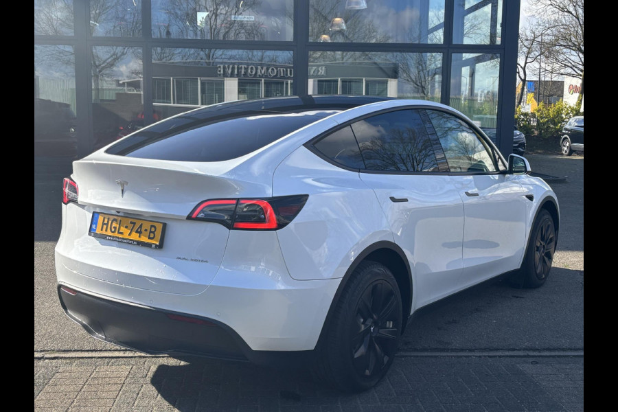 Tesla Model Y LONG RANGE VOLLEDIGE TESLA GARANTIE T/M 11-2026 OF 80.000KM | ACCU EN AANDRIJFLIJN T/M 2030 OF 160.000KM