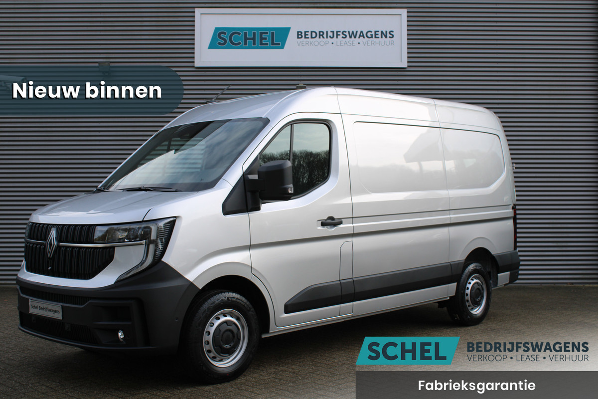 Renault Master T35 2.0 dCi 170pk L2H2 Extra - Navigatie - Camera - 270 gr deuren - Parkeersensoren - Draadloos laden - Rijklaar Renault Master T35 2.0 dCi 170pk L2H2 Extra - Navigatie - Camera - 270 gr deuren - Parkeersensoren - Draadloos laden - Rijklaar