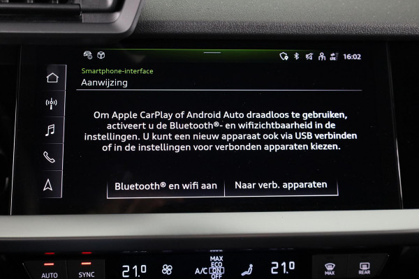 Audi A3 Sportback 30 TFSI S edition 110 pk S-tronic | Verlengde garantie | Navigatie | Parkeersensoren achter | LED koplampen | S-Line |
