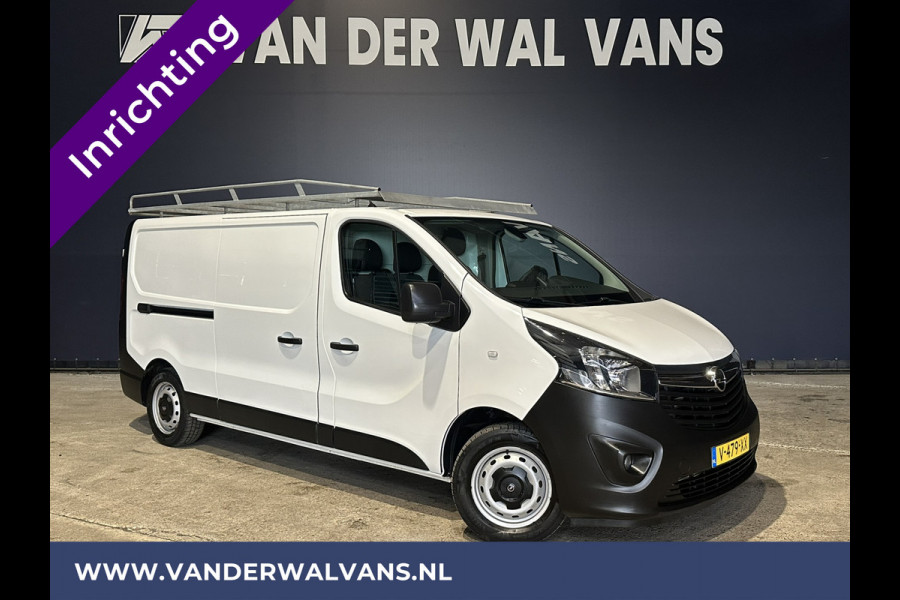 Opel Vivaro 1.6 CDTI 126pk L2H1 inrichting Euro6 Airco | Imperiaal | LED | Navigatie | Camera Cruisecontrol, trekhaak, Parkeersensoren, Bijrijdersbank