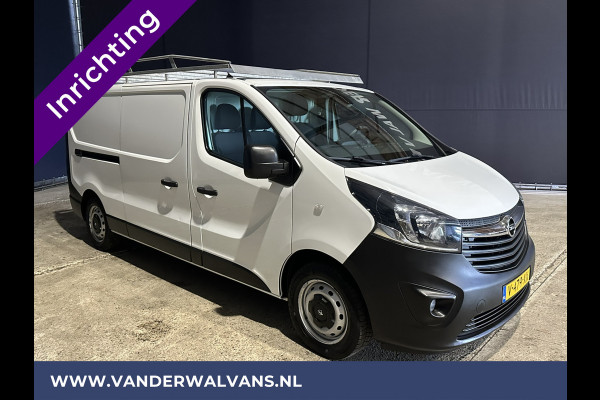 Opel Vivaro 1.6 CDTI 126pk L2H1 inrichting Euro6 Airco | Imperiaal | LED | Navigatie | Camera Cruisecontrol, trekhaak, Parkeersensoren, Bijrijdersbank