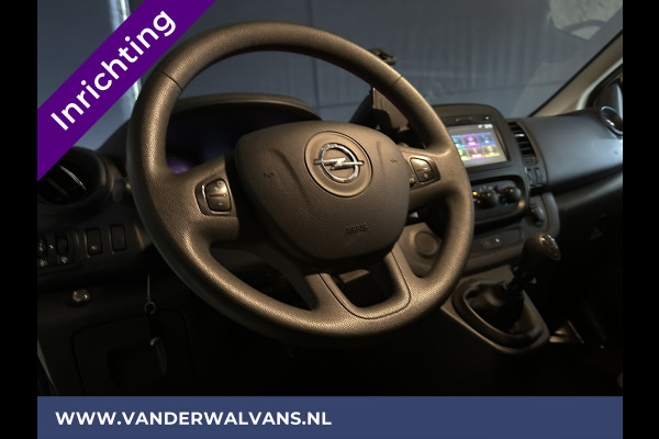 Opel Vivaro 1.6 CDTI 126pk L2H1 inrichting Euro6 Airco | Imperiaal | LED | Navigatie | Camera Cruisecontrol, trekhaak, Parkeersensoren, Bijrijdersbank