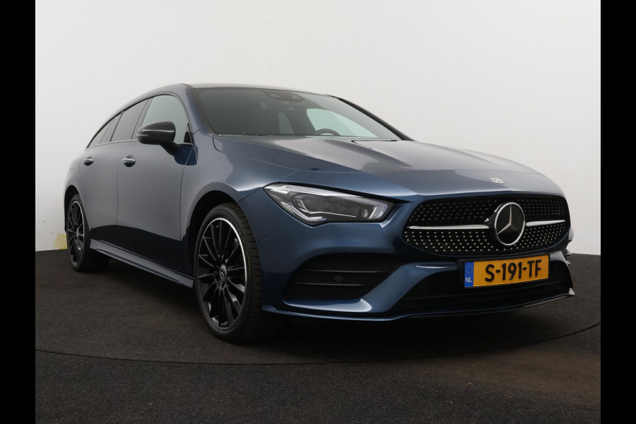 Mercedes-Benz CLA-Klasse Shooting Brake 250 e Premium | Multispaaks lichtmetalen velgen | MBUX wide screen | Navigatie | Elect. bed. voorstoelen met memory | parking support | Inclusief 24 maanden MB Certified garantie voor Europa.