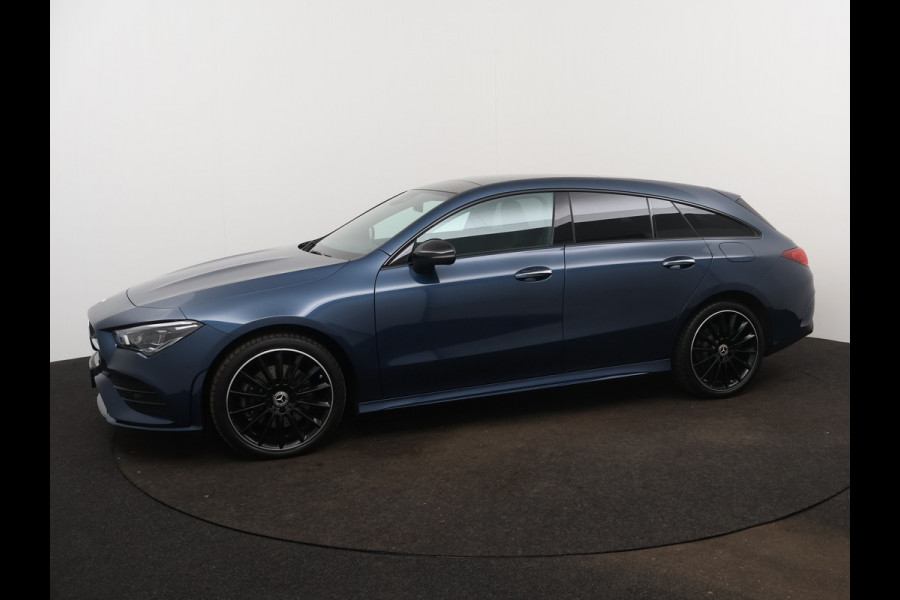 Mercedes-Benz CLA-Klasse Shooting Brake 250 e Premium | Multispaaks lichtmetalen velgen | MBUX wide screen | Navigatie | Elect. bed. voorstoelen met memory | parking support | Inclusief 24 maanden MB Certified garantie voor Europa.