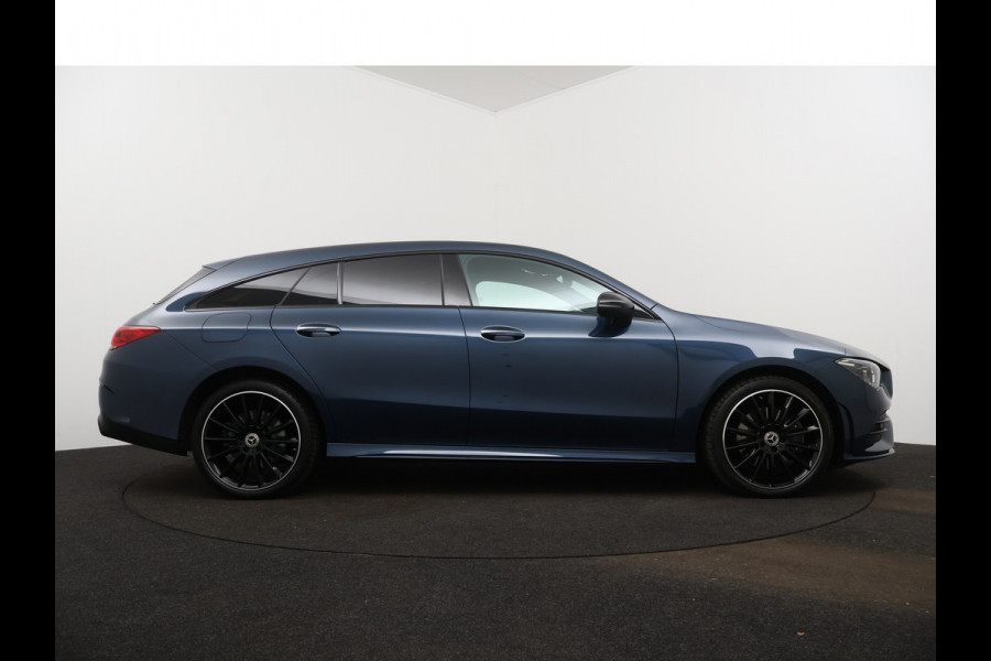 Mercedes-Benz CLA-Klasse Shooting Brake 250 e Premium | Multispaaks lichtmetalen velgen | MBUX wide screen | Navigatie | Elect. bed. voorstoelen met memory | parking support | Inclusief 24 maanden MB Certified garantie voor Europa.