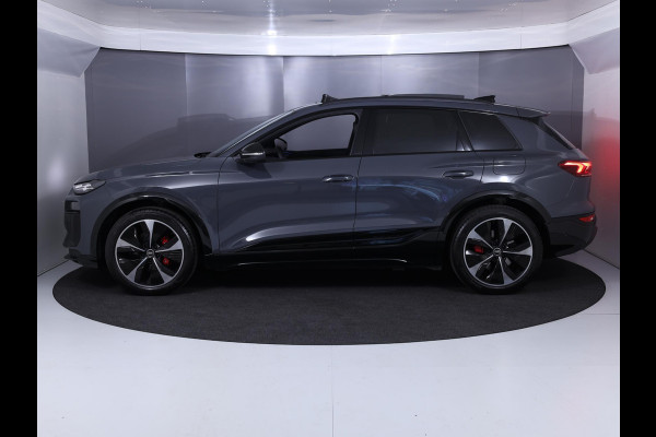 Audi Q6 e-tron First Edition 100 kWh 388 pk | Private lease vanaf € 1749,- pm | Verlengde garantie | Navigatie | Panoramadak | Luchtvering | Bang & Olufsen Audio | 21" Lichtmetalen velgen |