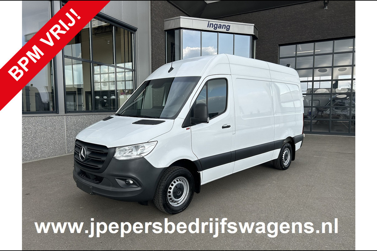 Mercedes-Benz Sprinter 316 CDI L2 H2 Omvormer 230V / MBUX / Camera / Navigatie / Trekhaak / Cruise control / Airco / 270 Graden achterdeuren