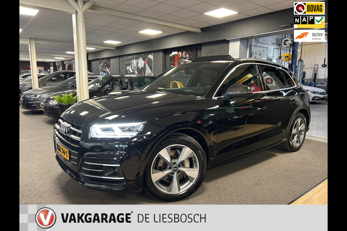 Audi Q5 55 TFSI e quattro Competition / S-line / pano / leer / Carbon / memory / head up / vol