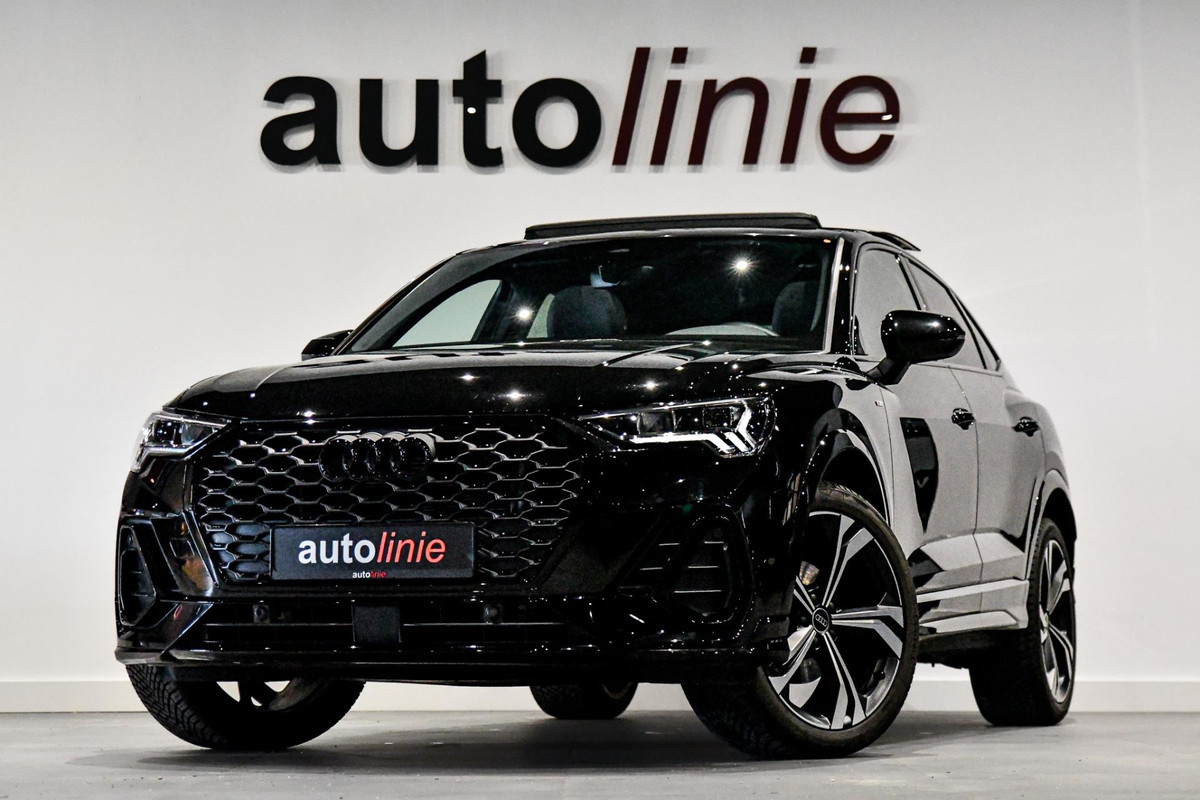 Audi Q3 Sportback 35 TFSI 3x S-line. Pano, ACC, Keyless, Camera, Matrix, 20'', Dodeh, CarPlay!