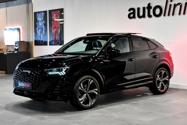 Audi Q3 Sportback 35 TFSI 3x S-line. Pano, ACC, Keyless, Camera, Matrix, 20'', Dodeh, CarPlay!