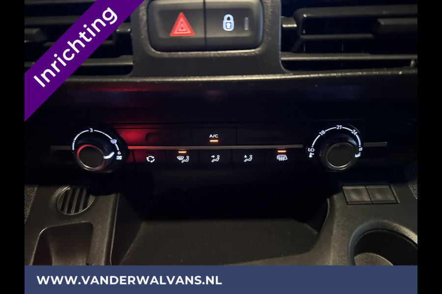 Peugeot Partner 1.5 BlueHDI 102pk L1H1 inrichting Euro6 Airco | Apple Carplay | Android Auto | Trekhaak | Cruisecontrol Parkeersensoren