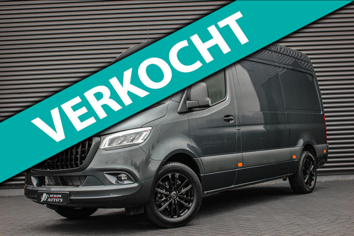 Mercedes-Benz Sprinter 317 CDI L2H2 RWD 170PK FULL BLACK JB-EDITION / 3500KG / NEW / DIRECT RIJDEN / NAVIGATIE / PDC / FULL / LED