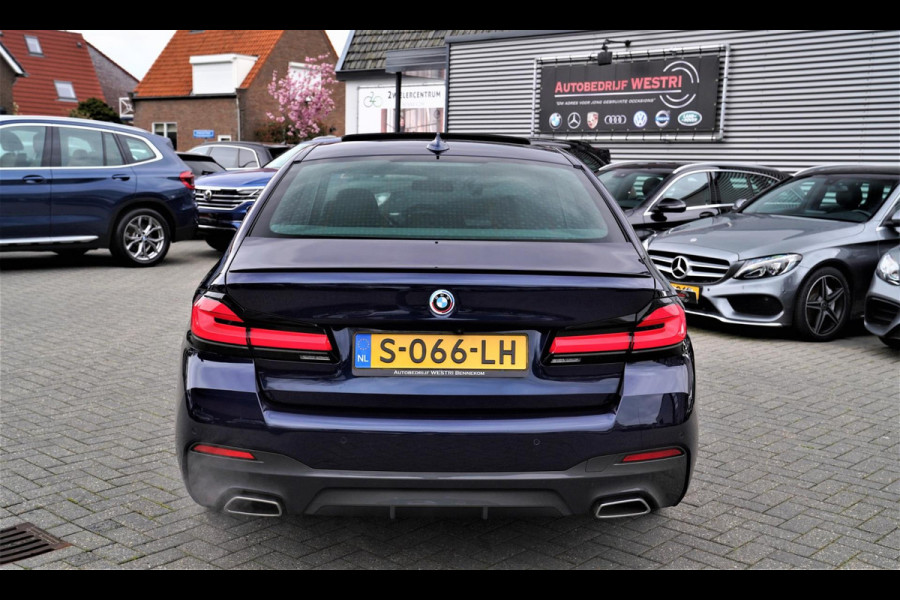 BMW 5 Serie 540i xDrive High Executive | M-pakket | Massage | HuD | Nappa Leder | 360 cam | ACC | Verwarmd stuurwiel | Facelift |