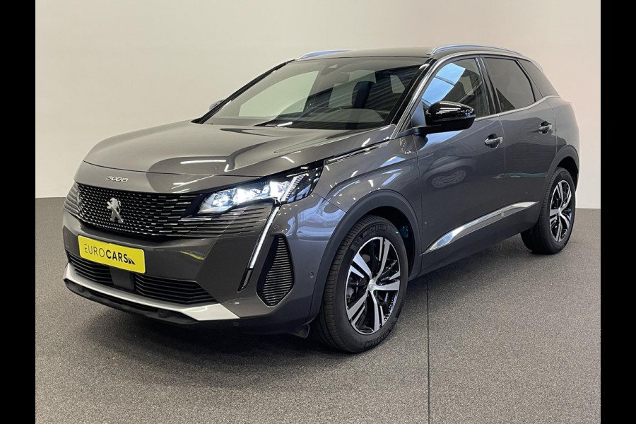 Peugeot 3008 1.2 130 pk EAT-8 Aut. GT Line Airco|ECC Navi Carplay PDC VA + Camera Full LED 18" LM Velgen