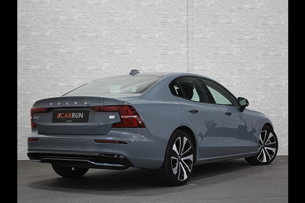 Volvo S60 350pk T6 AWD Long Range! | Plus Dark | Sportstoelen | Pilot-Assist | ACC | Memory | Leder | Trekhaak | Keyless-Entry | Thunder-Grey | Stoelverwarming V+A | Stuurverwarming | Full-LED | Carplay | Origineel NL | 19'' |