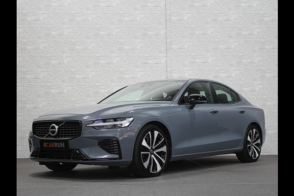 Volvo S60 350pk T6 AWD Long Range! | Plus Dark | Sportstoelen | Pilot-Assist | ACC | Memory | Leder | Trekhaak | Keyless-Entry | Thunder-Grey | Stoelverwarming V+A | Stuurverwarming | Full-LED | Carplay | Origineel NL | 19'' |