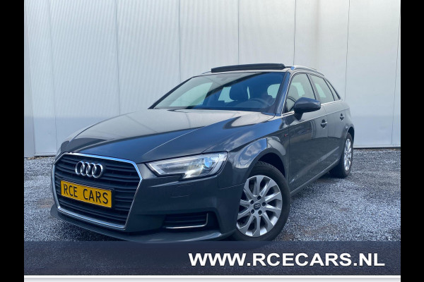 Audi A3 Sportback 1.0 TFSI Sport S Line Edition |Pano-Opendak|Electr-Trekhaak|Leder-Stof|Stoelverw|Xenon|Cruise|PDC|Clima