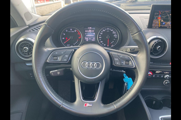 Audi A3 Sportback 1.0 TFSI Sport S Line Edition |Pano-Opendak|Electr-Trekhaak|Leder-Stof|Stoelverw|Xenon|Cruise|PDC|Clima