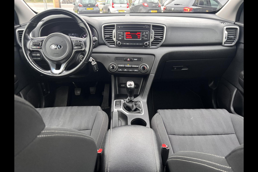 Kia Sportage 1.6 GDI ComfortLine 1e Eigenaar,Airco,PDC,Bluetooth,Cruise,Trekhaak,132pk,Elek,ramen,Nieuwe Apk bij Aflevering