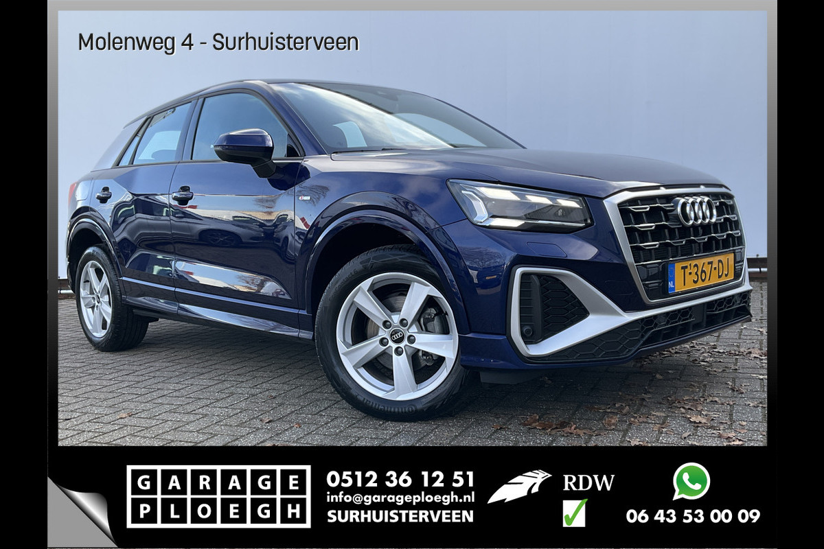 Audi Q2 35 TFSI 150pk Autom S-Line Nav/Cam Stoelverw. + electr. S-Line