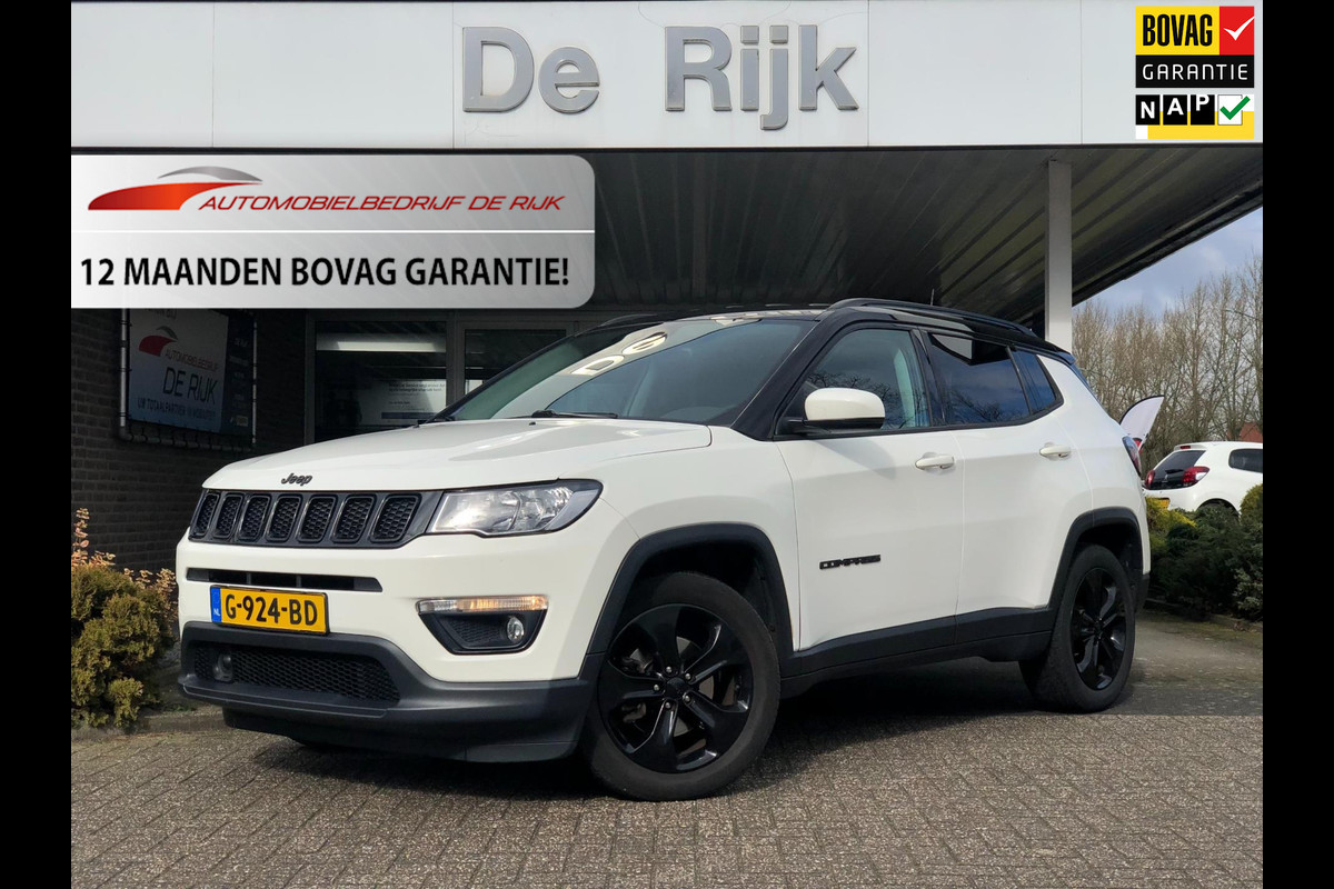 Jeep Compass 1.4 MultiAir Night Eagle | Navi, Clima, Cruise, Carplay/Android, Camera Trekhaak | Dealeronderhouden | NAP |