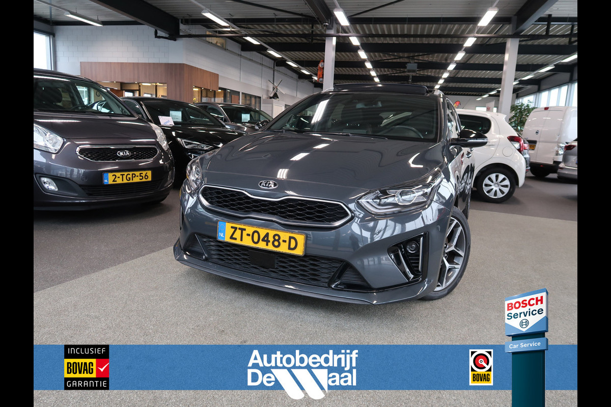 Kia Ceed Sportswagon 1.4 T-GDi 140pk Automaat GT-Line SCHUIFDAK/LEDER/CAMERA/KEYLESS/CARPLAY/PDC