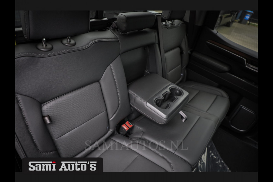 GMC Sierra Denali 6.2 V8 426PK | BPM VRIJ | BLACK LEDER | HUD | FULL OPTION | HEAD-UP | LANE ASSIST | 360 CAMERA | VIRTUAL COCKPIT | DUBBELE CABINE | 5 PERSOONS | PICK UP | Voorraad Nr 418902