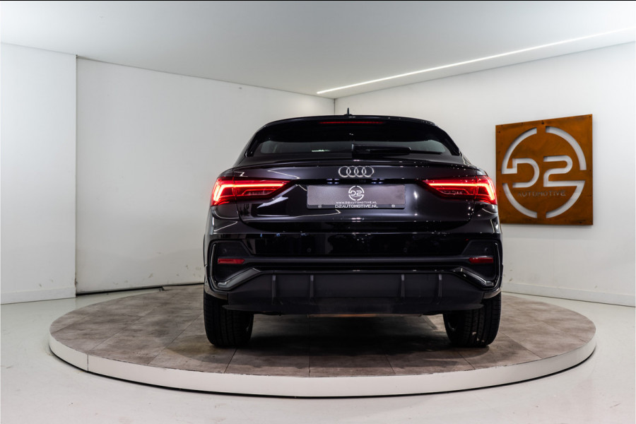 Audi Q3 Sportback 45 TFSI e 2x S-Line 245PK | Virtual Cockpit | Carplay | Matrix | ACC+Dodehoek | 12 MND Garantie