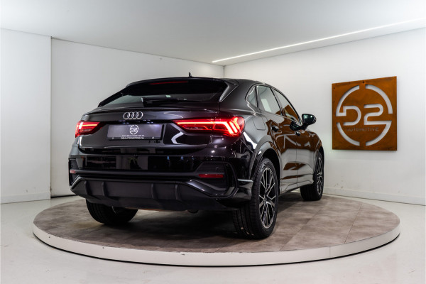 Audi Q3 Sportback 45 TFSI e 2x S-Line 245PK | Virtual Cockpit | Carplay | Matrix | ACC+Dodehoek | 12 MND Garantie