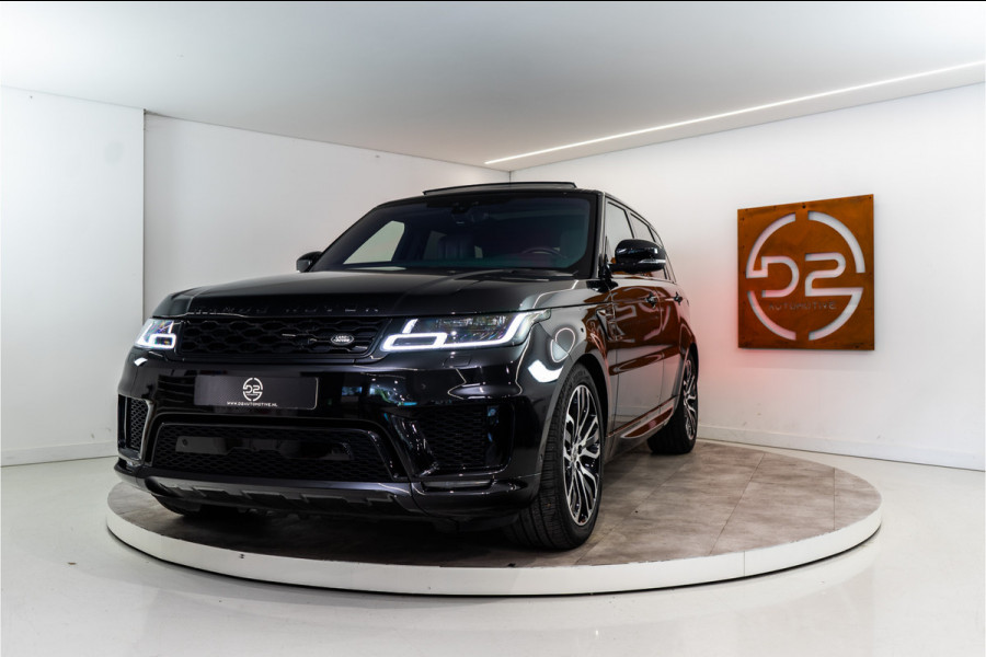 Land Rover Range Rover Sport P400e HSE Dynamic Stealth 404PK | Pano | Sfeer | Meridian | Lucht | 24 MND Garantie!