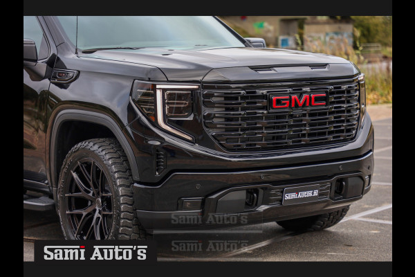 GMC Sierra Denali 6.2 V8 426PK | VIRTUAL COCKPIT | HEAD-UP | LANE ASSIST | 360 CAMERA | BLACK LEDER | DUBBELE CABINE | 5 PERSOONS |  GARANTIE | DC | Pick up VOORRAAD NR 433388