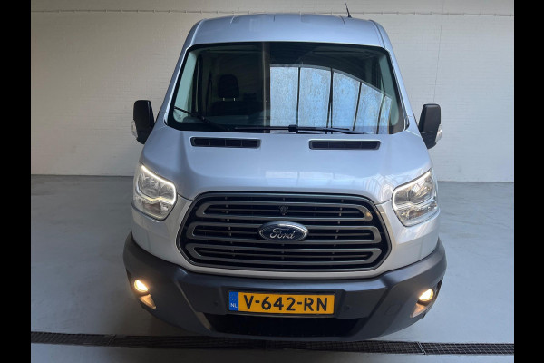 Ford Transit SERVICEWAGEN 350 2.0 TDCI 130PK EURO6 L2H2 TREND 3PERSOONS, SORTIMO INRICHTING AIRCO CAMERA METALLIC RIJKLAARPRIJS!