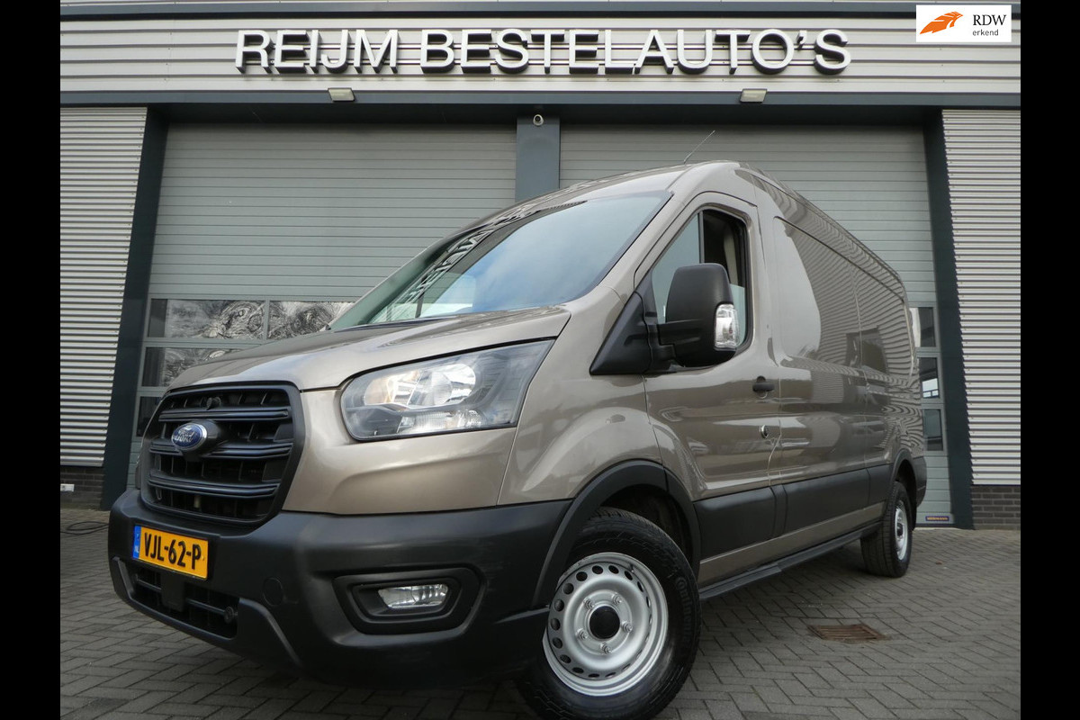 Ford Transit 350 2.0tdci 170pk, Automaat, L3H2, Airco, 3-Zits, Trekhaak.