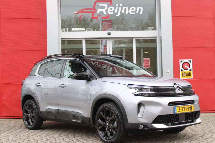 Citroën C5 Aircross 1.2 136PK AUTOMAAT Hybrid ë-SERIES | ELEKTRISCH BEDIENBARE BESTUURDERSSTOEL | APPLE CARPLAY/ANDROID AUTO | NAVIGATIE | FULL LED KOPLAMPEN | CLIMATE CONTROL | DAB+ RADIO | 19" LICHTMETALEN VELGEN | KEYLESS ENTRY/START | DODEHOEK DETECTIE | ADAPTIVE CRUISE CONTROL | STOEL VERWARMING | ACHTERUITRIJ CAMERA | PARKEERSENSOREN VOOR EN ACHTER |