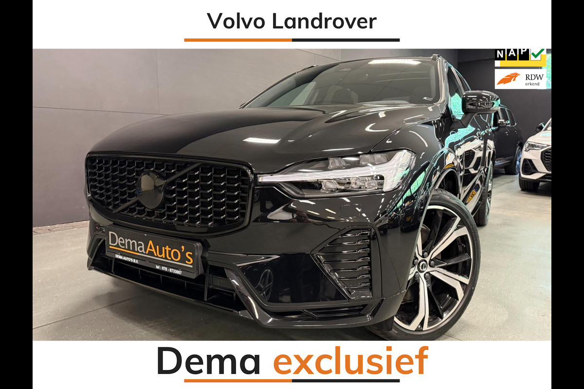 Volvo XC60 2.0 T8 Plug-in hybrid AWD R-DESIGN 21'' BLACK-LINE PANO/H-KARDON/LEDER/DAB///