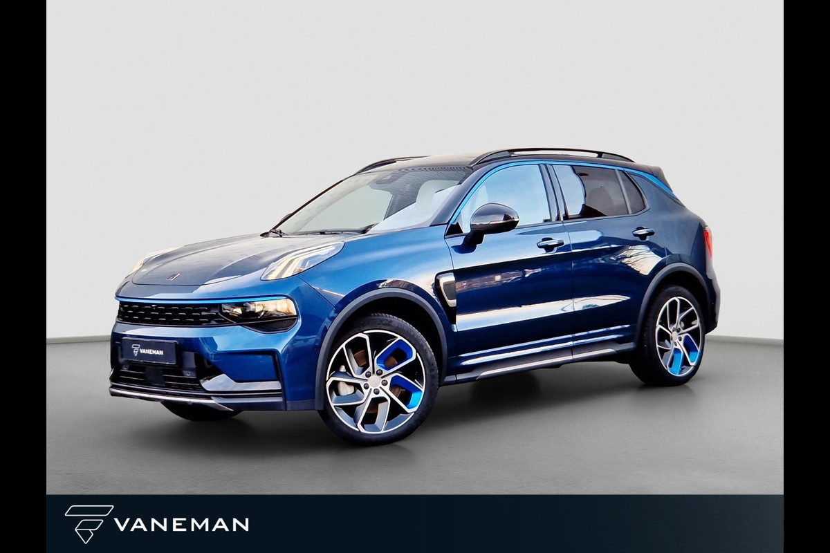 Lynk & Co 01 1.5 PHEV Automaat | Panoramadak | 360 Camera | Navi | Stuur-/Stoelverwarming | 19” Velgen | Apple CarPlay/Android Auto | Clima | Key-Less | PDC | Cruise | LED |