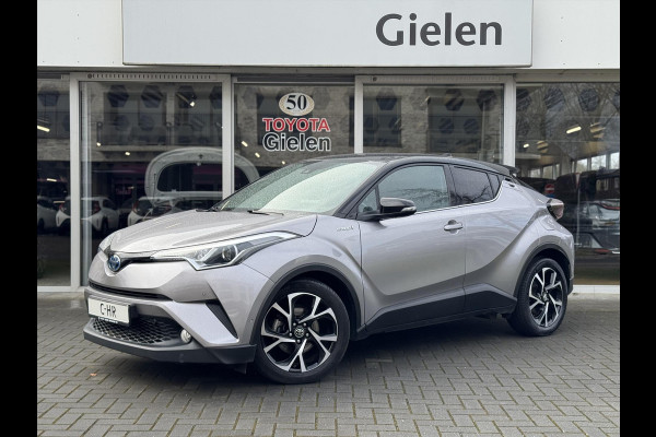 Toyota C-HR 1.8 Hybrid Style | Eerste eigenaar, Leer, JBL, Dodehoekherkenning, Parkeersensoren, Keyless, Bi-Tone, Weinig KM