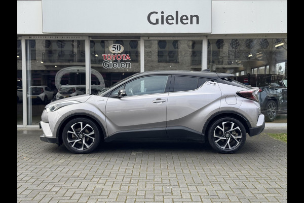 Toyota C-HR 1.8 Hybrid Style | Eerste eigenaar, Leer, JBL, Dodehoekherkenning, Parkeersensoren, Keyless, Bi-Tone, Weinig KM