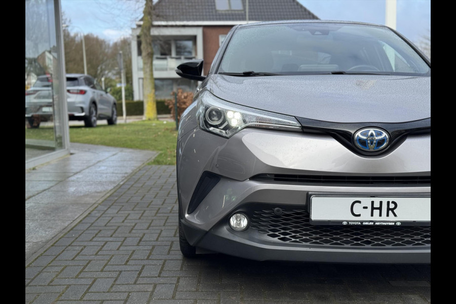 Toyota C-HR 1.8 Hybrid Style | Eerste eigenaar, Leer, JBL, Dodehoekherkenning, Parkeersensoren, Keyless, Bi-Tone, Weinig KM