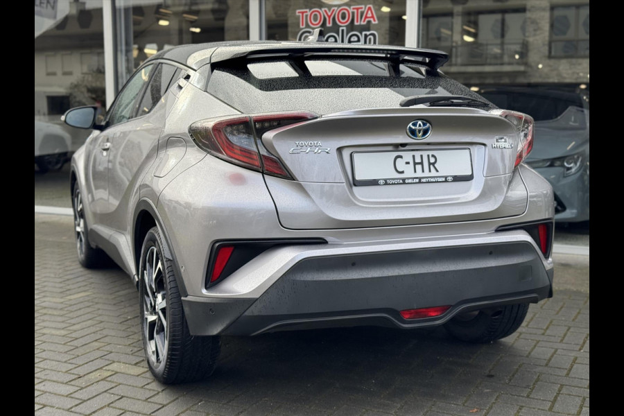 Toyota C-HR 1.8 Hybrid Style | Eerste eigenaar, Leer, JBL, Dodehoekherkenning, Parkeersensoren, Keyless, Bi-Tone, Weinig KM