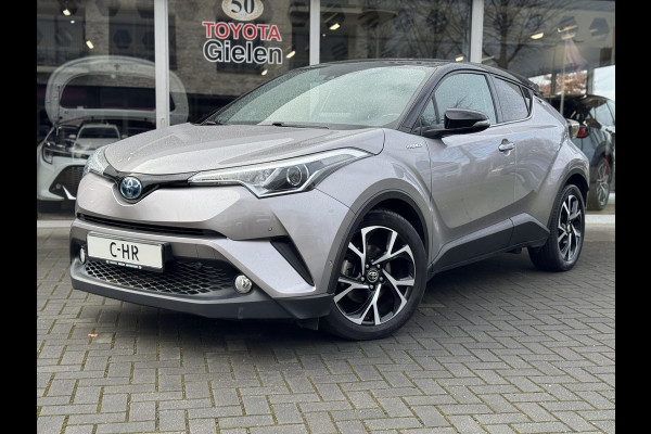 Toyota C-HR 1.8 Hybrid Style | Eerste eigenaar, Leer, JBL, Dodehoekherkenning, Parkeersensoren, Keyless, Bi-Tone, Weinig KM