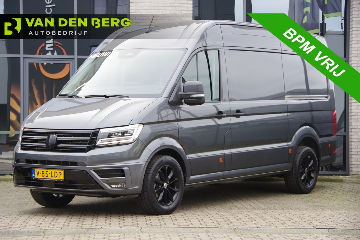 Volkswagen Crafter 35 2.0 TDI L3H3 FACELIFT! 177PK AUT. LED, 2X SCHUIFDEUR, BETIMMERING, VIRTUAL, GROOT SCHERM, CAMERA, NAVI, CRUISE, CLIMA